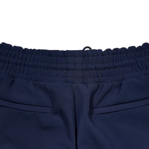 Athleta Metropolis Straight Leg Pants Women's Navy Blue Stretch Joggers Size 10 - Picture 13 of 13